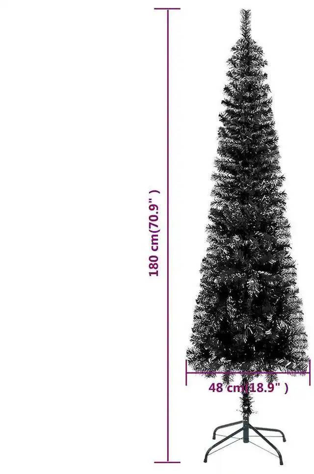 Alt view image 4 of 7 - vidaXL Christmas Tree Black, Shiny Gold, Matt Gold, Bronze