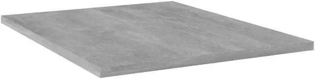 Alt view image 11 of 11 - vidaXL Bookshelf Boards Floating Shelf 4 Pcs Concrete Gray Engineered Wood