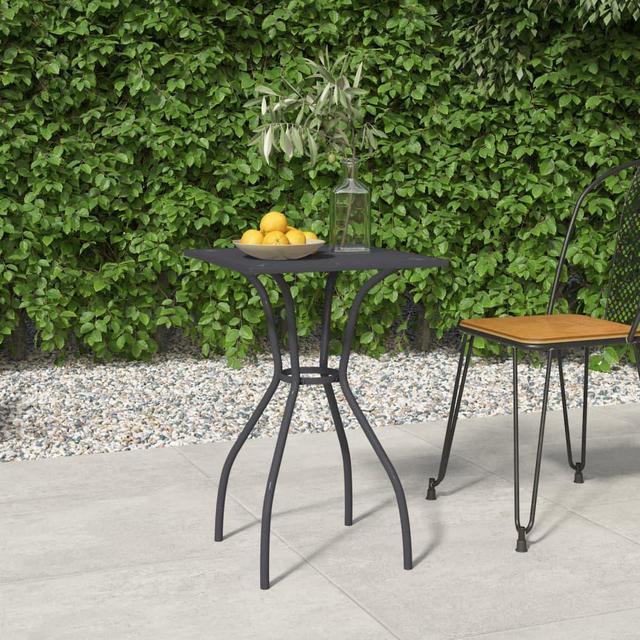 Metal mesh best sale bistro table