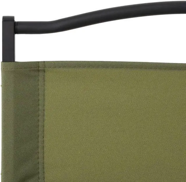 Alt view image 6 of 6 - vidaXL Camping Chair 2 Pcs Outdoor Folding Camping Chair Green Oxford Fabric