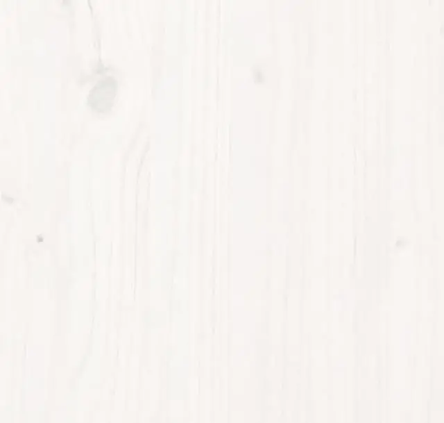 Alt view image 7 of 7 - vidaXL Patio Furniture Ottoman Footstool with Cushion White Solid Wood Pine