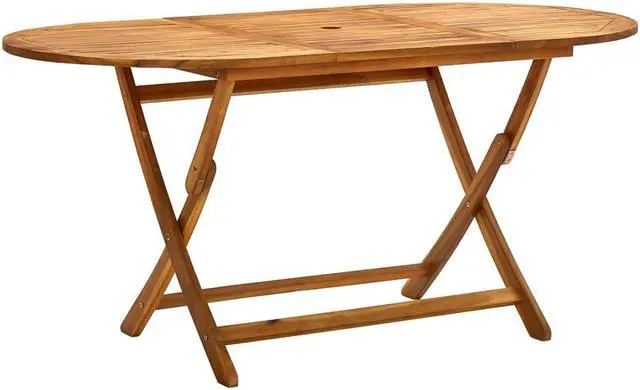 Main image of vidaXL Folding Patio Table Outdoor Folding Garden Table Solid Wood Acacia