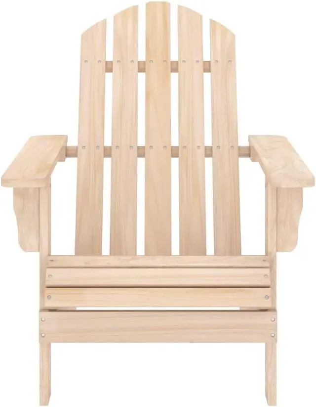 Alt view image 8 of 11 - vidaXL Patio Adirondack Chair Solid Fir Wood