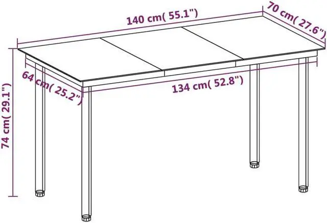 Alt view image 6 of 6 - vidaXL Patio Dining Set 5 Piece with Cushions Poly Rattan and Glass Chair