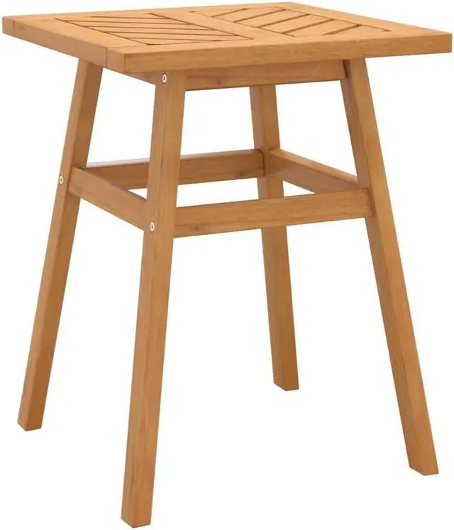 Alt view image 2 of 7 - vidaXL Outdoor Side Table Tea Table for Porch Deck Garden Solid Wood Acacia