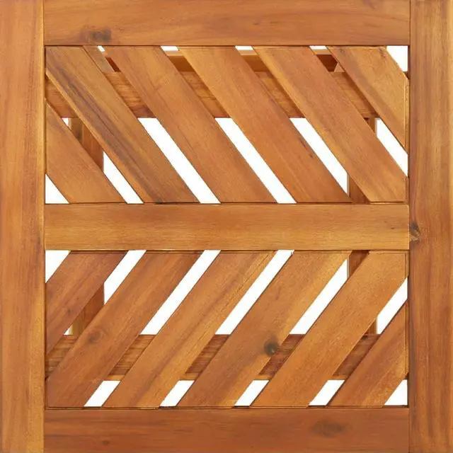 Alt view image 6 of 7 - vidaXL Outdoor Side Table Tea Table for Porch Deck Garden Solid Wood Acacia
