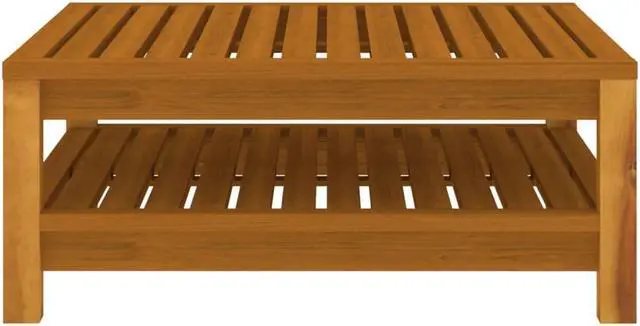 Alt view image 3 of 7 - vidaXL Patio Lounge Set Outdoor Sectional Sofa Set 6 Piece Solid Wood Acacia