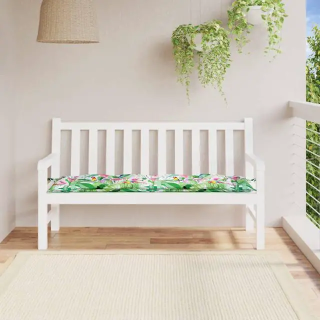 Main image of vidaXL Bench Cushion Water Repellent Seat Cushion Multicolor Oxford Fabric