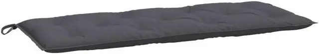 Alt view image 15 of 15 - vidaXL Bench Cushion Water Repellent Seat Cushion Anthracite Oxford Fabric