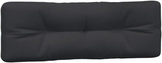 Alt view image 11 of 11 - vidaXL Chair Cushion 2 Pcs Garden High Back Chair Cushion Anthracite Fabric