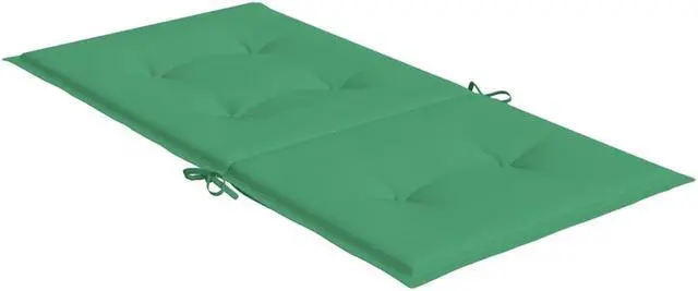 Alt view image 14 of 14 - vidaXL Chair Cushion 2 Pcs Outdoor Patio Chair Cushion Pad Green Oxford Fabric