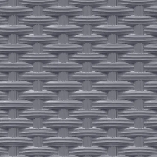 Alt view image 6 of 6 - vidaXL Planter Set of 2 Blue Grey Polypropylene Medium