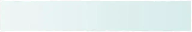 Alt view image 6 of 6 - vidaXL Shelf Panel Glass Clear 31.5"x4.7" Glass Sheet Plate Display Shelving