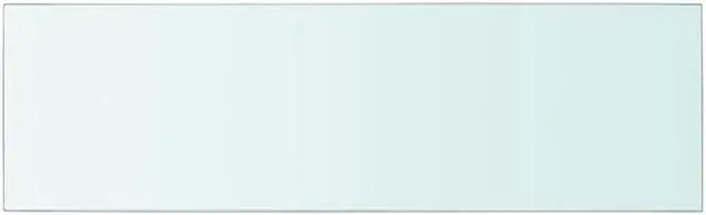 Alt view image 8 of 8 - vidaXL Shelf Panel Glass Clear 31.5"x9.8" Glass Sheet Plate Display Shelving