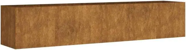 Alt view image 2 of 7 - vidaXL Planter Stand Garden Raised Bed for Vegetables Flowers Herbs Corten Steel