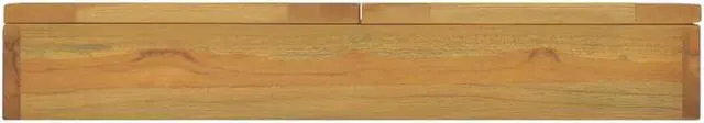 Alt view image 15 of 16 - vidaXL Mirror Cabinet 23.6"x3.9"x15.7" Solid Wood Teak