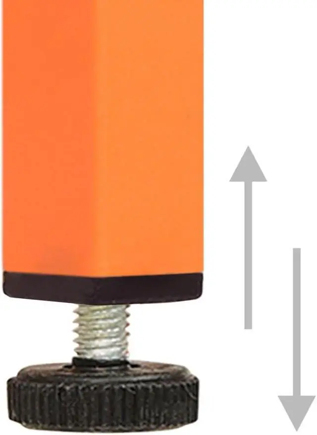 Alt view image 18 of 18 - vidaXL Storage Cabinet Orange 16.7"x13.8"x40" Steel
