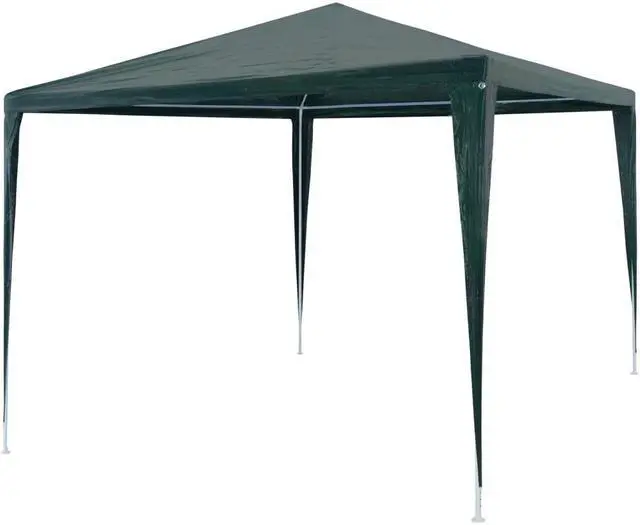 Alt view image 6 of 11 - vidaXL Party Tent Outdoor Canopy Patio Gazebo Marquee Sunshade PE Anthracite