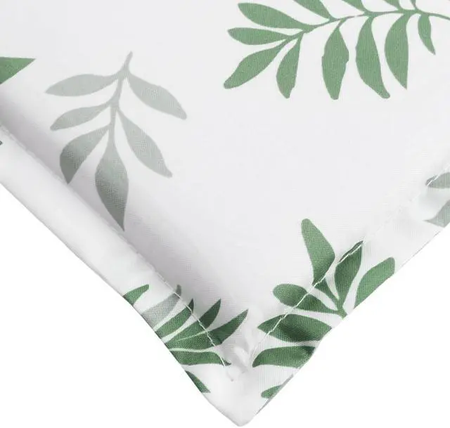 Alt view image 4 of 6 - vidaXL Outdoor Cushion Outdoor Pillow for Day Bed Leaf Pattern Oxford Fabric