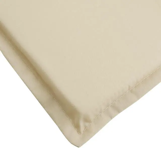 Alt view image 5 of 7 - vidaXL Chair Cushion Outdoor Water Repellent Deck Chair Cushion Pad Beige