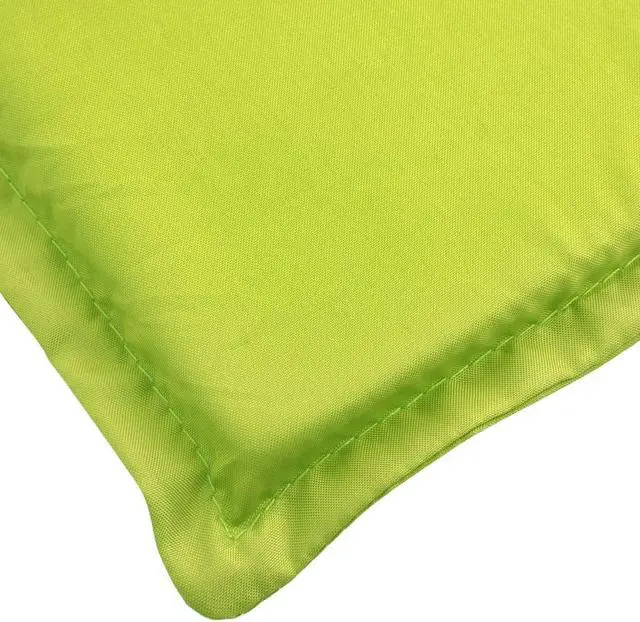 Alt view image 5 of 6 - vidaXL Patio Cushion Sun Lounger Chair Cushion Bright Green Oxford Fabric