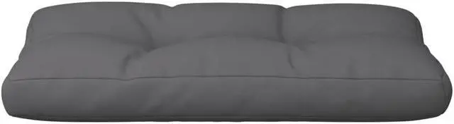 Alt view image 12 of 13 - vidaXL Chair Cushion Outdoor Pallet Seat Cushion Sofa Pad Anthracite Fabric