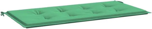 Alt view image 12 of 12 - vidaXL Bench Cushion Water Repellent Garden Seat Cushion Green Oxford Fabric