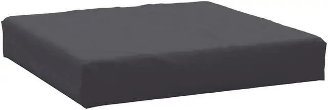 Alt view image 16 of 20 - vidaXL Chair Cushion Outdoor Pallet Cushion Seat Pad Anthracite Oxford Fabric