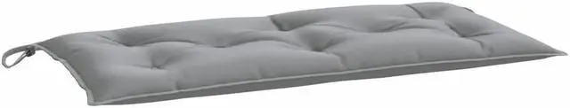 Alt view image 14 of 15 - vidaXL Bench Cushion Water Repellent Garden Seat Cushion Gray Oxford Fabric