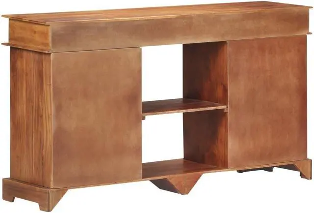 Alt view image 7 of 7 - vidaXL Sideboard Buffet Cabinet with Drawers for Living Room Solid Wood Acacia