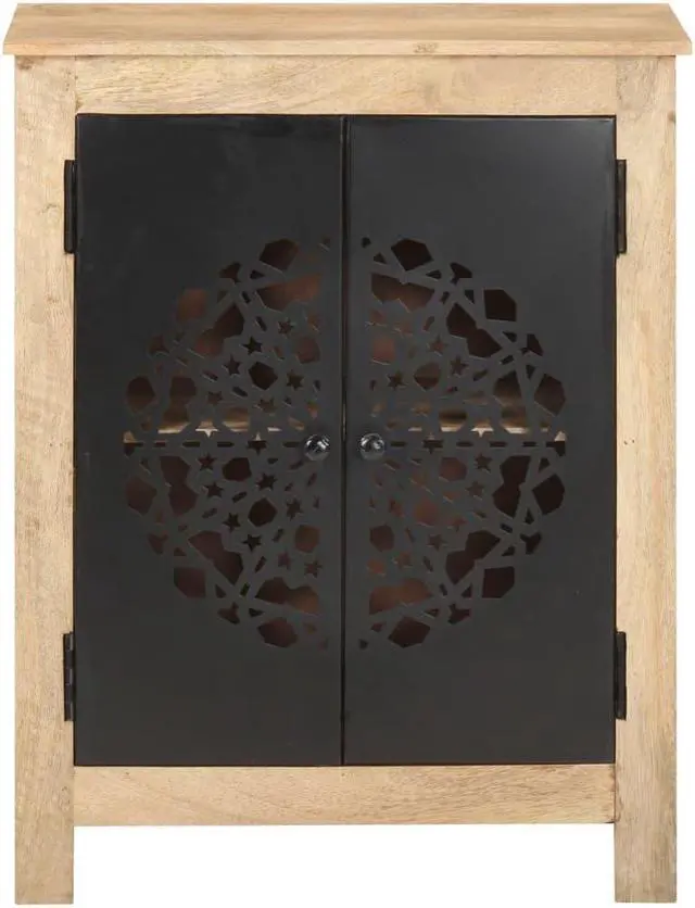 Alt view image 17 of 17 - vidaXL Sideboard Buffet Cabinet with Storage for Kitchen Solid Wood Mango