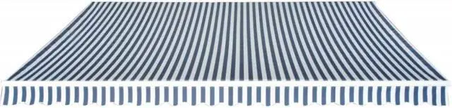 Alt view image 2 of 3 - vidaXL Awning Blue and White