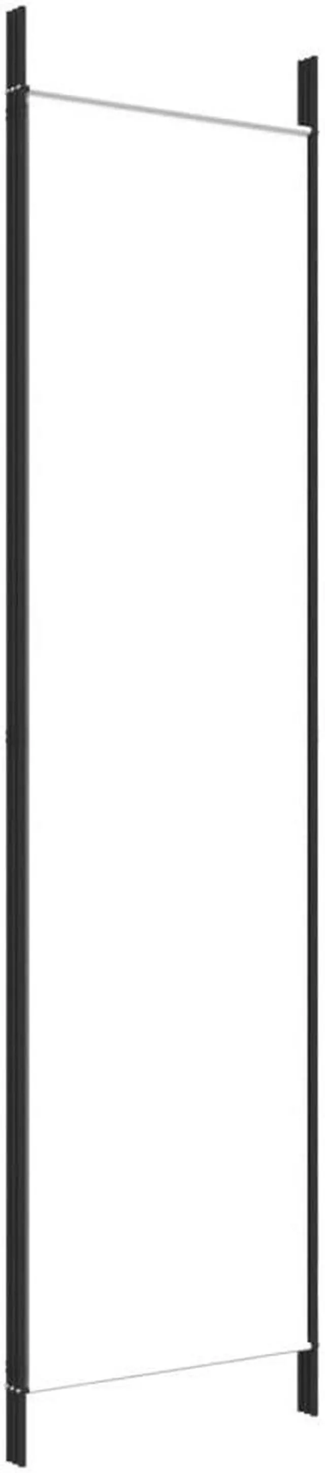 Alt view image 9 of 10 - vidaXL 3 Panel Room Divider Privacy Screen for Room Separation White Fabric