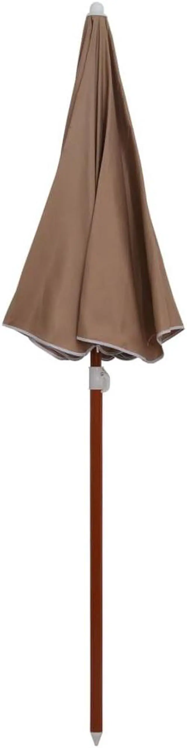 Alt view image 12 of 12 - vidaXL Garden Parasol Outdoor Patio Sunshade for Balcony Backyard Deck Taupe