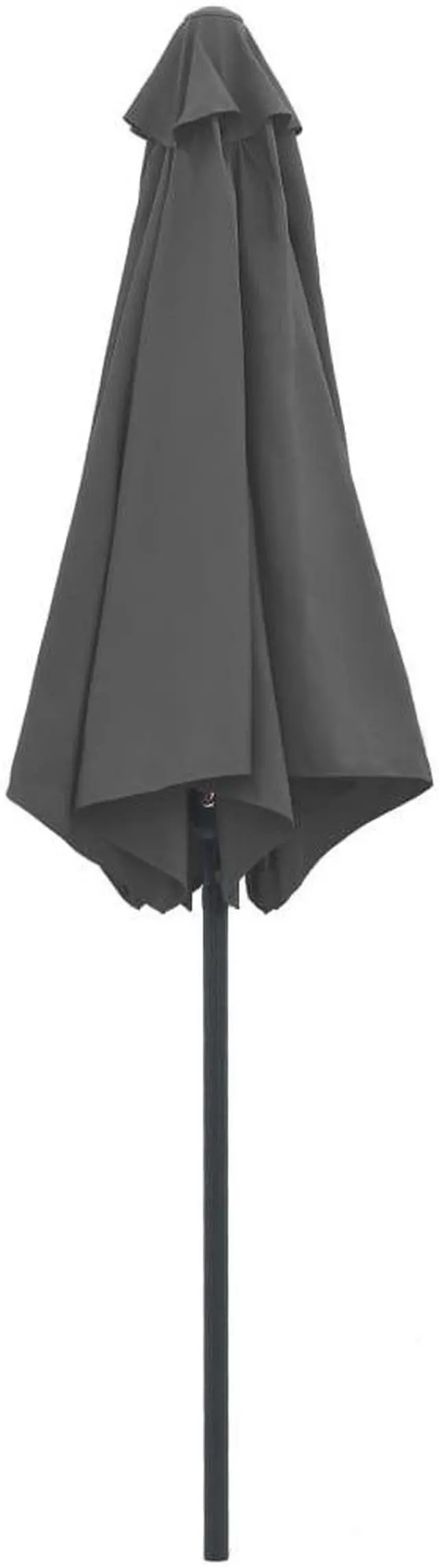 Alt view image 7 of 13 - vidaXL Garden Parasol  with Steel Pole Sand 180 cm