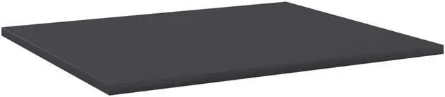 Alt view image 11 of 11 - vidaXL Floating Shelf Wall Mounted Bookshelf Board 8 Pcs Gray Engineered Wood