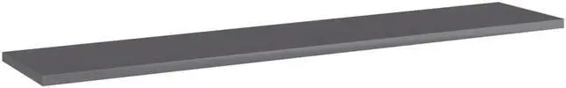 Alt view image 13 of 13 - vidaXL Bookshelf Boards Wall Shelving Unit 4 Pcs High Gloss Gray Engineered Wood