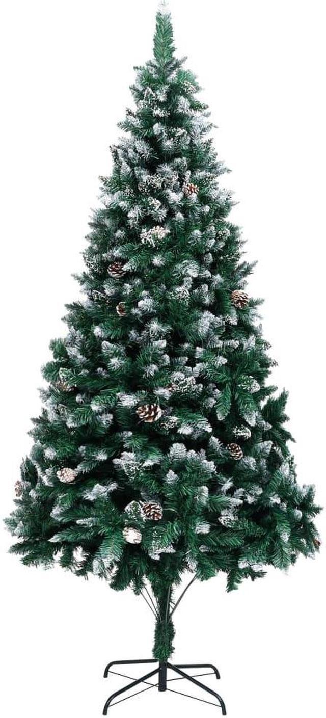 Main image of vidaXL Christmas Tree Artificial Xmas Tree with Pine Cones and White Snow