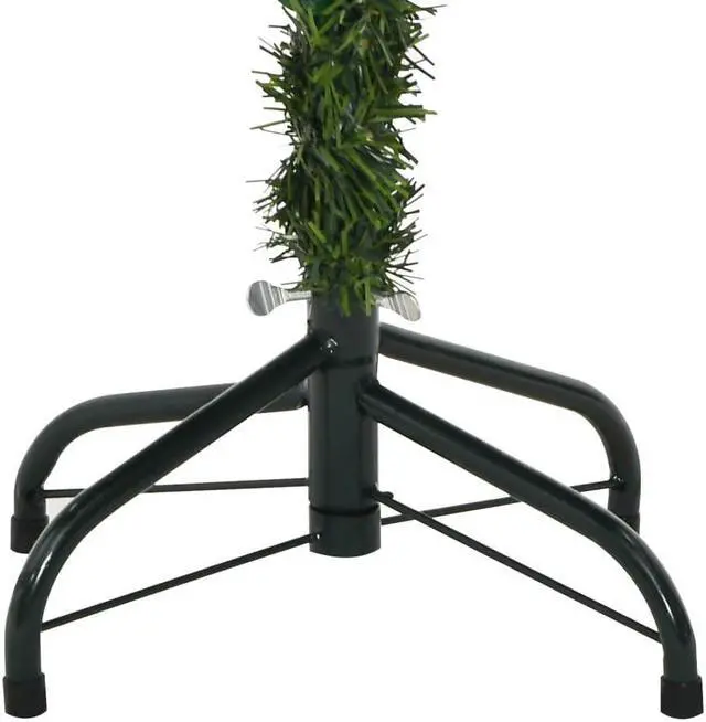 Alt view image 4 of 5 - vidaXL Christmas Tree Artificial Hinged Christmas Tree with Cones and Berries