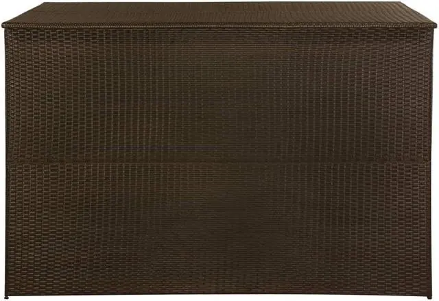 Alt view image 4 of 13 - vidaXL Outdoor Storage Box Deck Box with Lid Patio Cabinet Storage Chest Brown