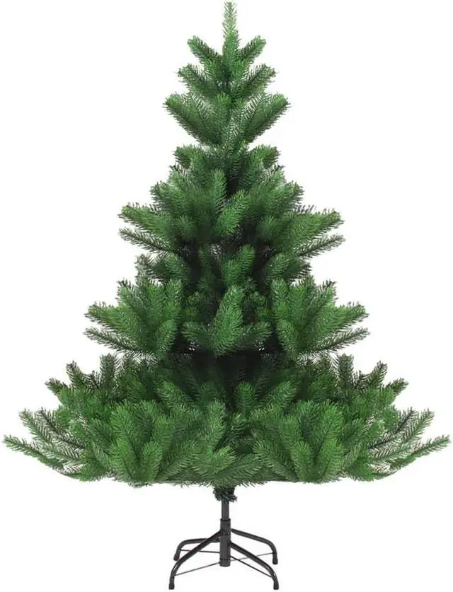 Alt view image 7 of 7 - vidaXL Nordmann Fir Artificial Christmas Tree LED&Ball Set Green Xmas Tree