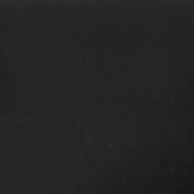 Alt view image 6 of 6 - vidaXL 2-Seater Sofa with Throw Pillows Accent Loveseat Couch Black Faux Leather