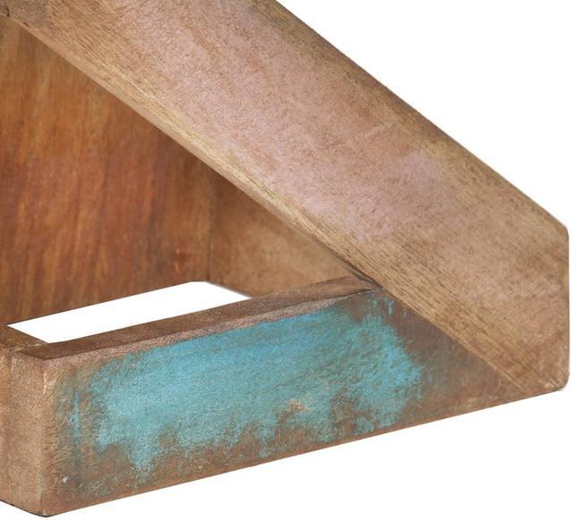 Alt view image 17 of 17 - vidaXL Wine Rack for 5 Bottles Solid Reclaimed Wood