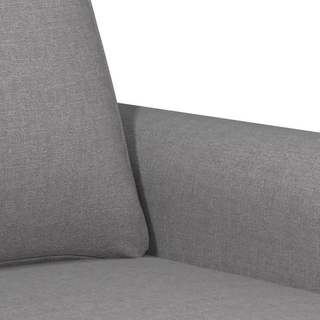 Alt view image 14 of 15 - vidaXL Sofa Chair Light Gray 23.6" Fabric
