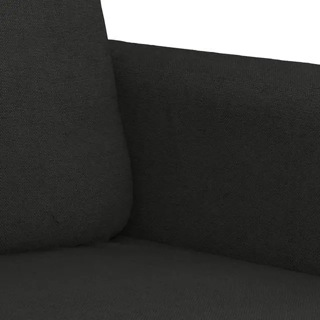 Alt view image 6 of 7 - vidaXL Sofa Chair Upholstered Single Sofa Chair for Living Room Black Fabric