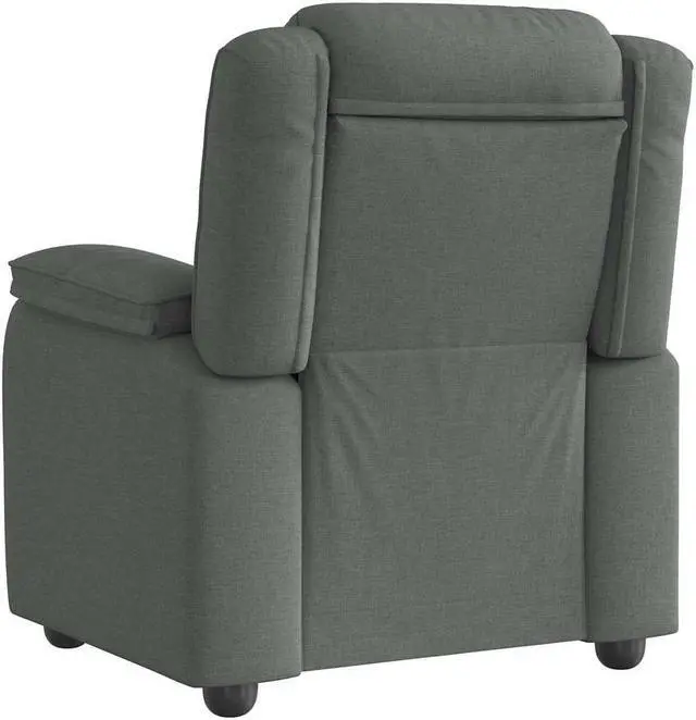 Alt view image 5 of 6 - vidaXL Recliner Chair Dark Gray Fabric reclining chair reclining armchair
