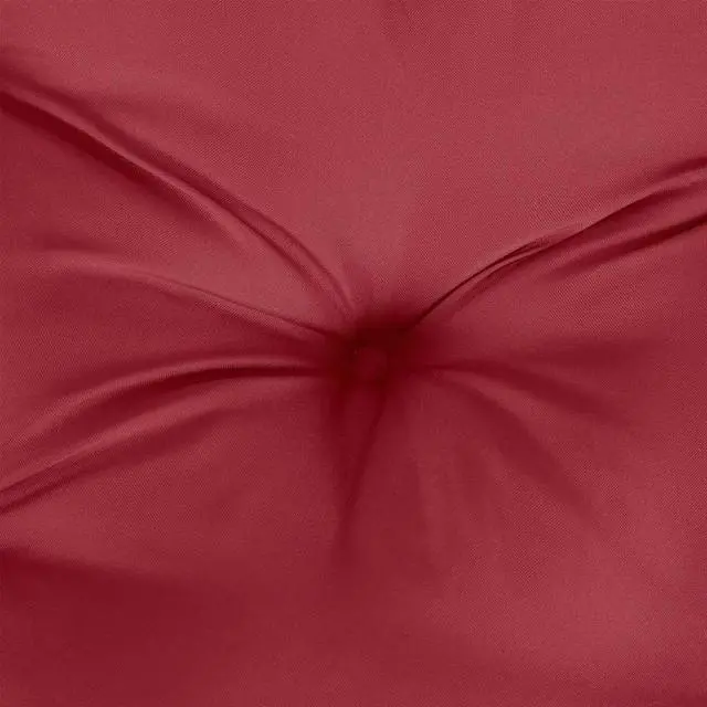 Alt view image 6 of 7 - vidaXL Indoor/Outdoor Bench Cushions 2 pcs, Patio Loveseat Cushions, Porch Swing Seat Cushions, Non-slip, Water-Repellent, Breathable, Resilient, Wine Red 70.9"x19.7"x2.8" Oxford Fabric
