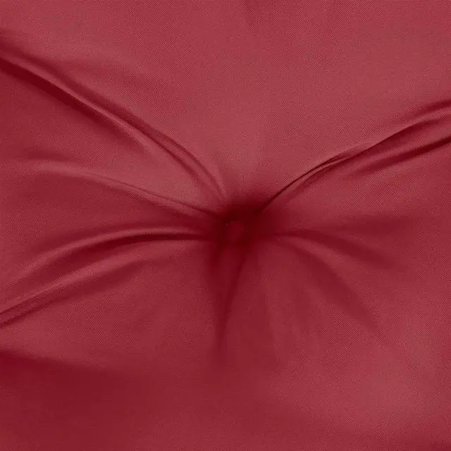 Alt view image 6 of 7 - vidaXL Indoor/Outdoor Bench Cushions 2 pcs, Patio Loveseat Cushions, Porch Swing Seat Cushions, Non-slip, Water-Repellent, Breathable, Resilient, Wine Red 47.2"x19.7"x2.8" Oxford Fabric