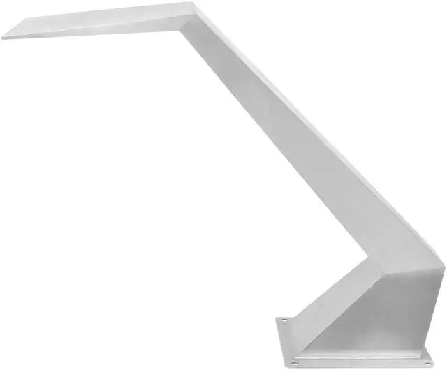Alt view image 3 of 7 - vidaXL Pool Fountain, Stainless Steel 304 Construction, Chlorine-Resistant, with Even Water Flow, Easy Installation, Suitable for Ponds, Pools, Gardens, 25.2"x11.8"x20.5"
