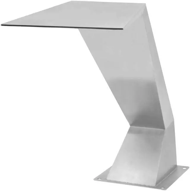 Alt view image 2 of 7 - vidaXL Pool Fountain, Stainless Steel 304 Construction, Chlorine-Resistant, with Even Water Flow, Easy Installation, Suitable for Ponds, Pools, Gardens, 25.2"x11.8"x20.5"